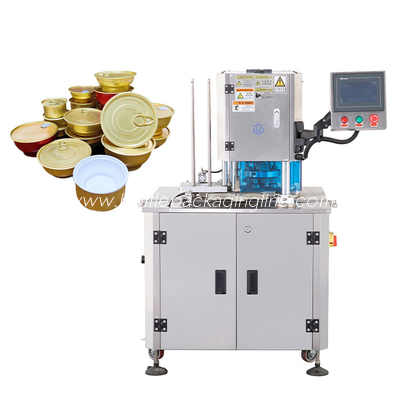 Soda Can Sealer Glass Plastic  Filling And Sealing Machine Water Bottle Auto Small Carton Box Packing Machine