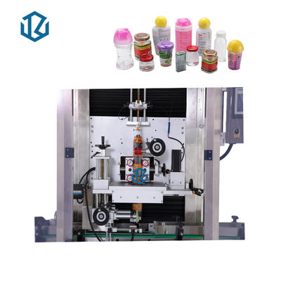 Pet Plastic Glass Bottle Sleeve Labeling Equipment Heat Packing Machine With Shrink Tunnel