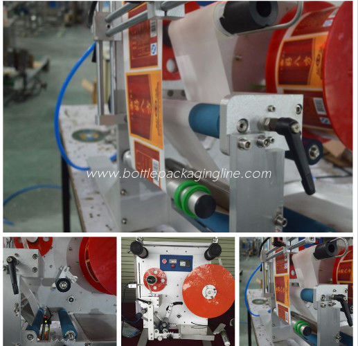 Reliable Semi Automatic Bottle Labeler / Flat Bottle Labeling Machine