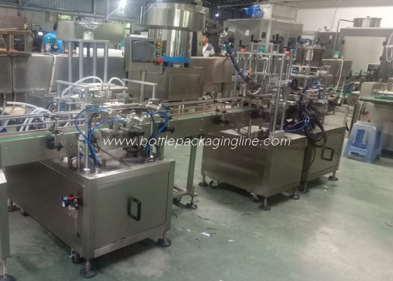 Línea industrial máquina del embotellado de embotellado del licor de la categoría alimenticia